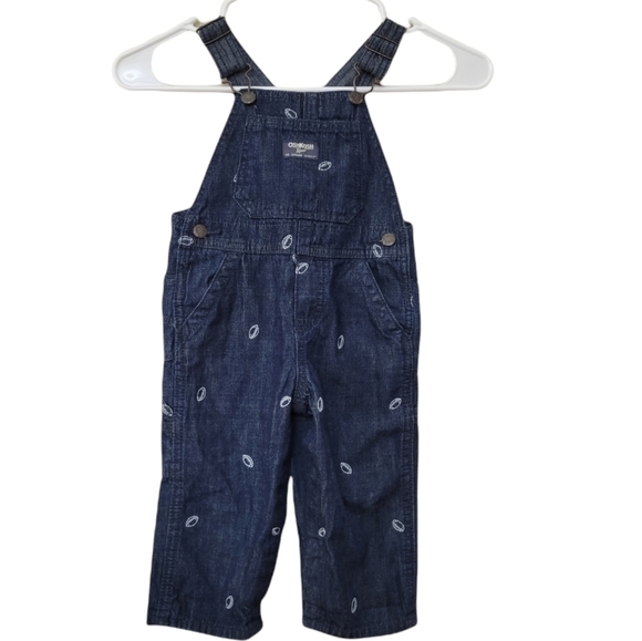OshKosh B'gosh Other - |OshKosh B'Gosh| Toddler Boys Football Snap Vestbak Overalls